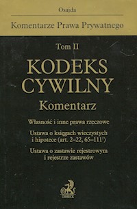 Kodeks cywilny Komentarz Tom 2 -  - książka