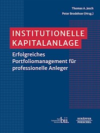 Institutionelle Kapitalanlage -  - ebook