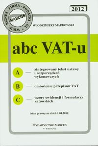 ABC VAT-u 2012 - Włodzimierz Markowski - książka