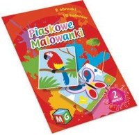Piaskowe malowanki Motyl i papuga -  - książka