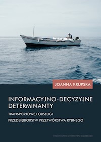 Informacyjno-decyzyjne determinanty transportowej obsługi przedsiębiorstw przetwórstwa rybnego - Krupska Joanna - książka