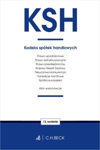 KSH Kodeks spółek handlowych oraz ustawy towarzyszące -  - książka