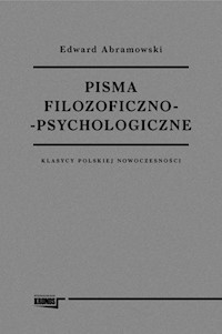 Pisma filozoficzno-psychologiczne - Edward Abramowski - książka