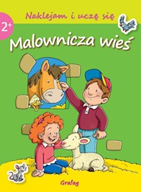 Naklejami i uczę się Malownicza wieś -  - książka