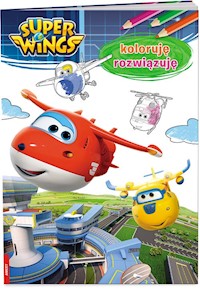 Super Wings Koloruję rozwiązuję -  - książka