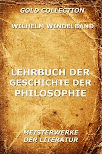 Lehrbuch der Geschichte der Philosophie - Wilhelm Windelband - ebook