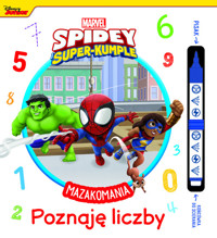 Mazakomania Poznaję liczby Marvel Spidey i Super-Kumple - Ilona Siwak - książka