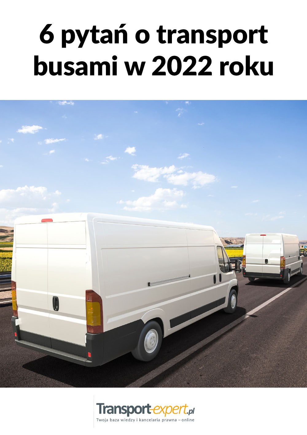 Okładka:6 pytań o transport busami w 2022 r. 