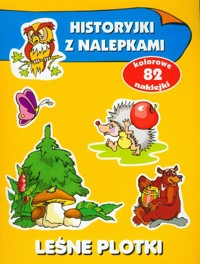 Leśne plotki Historyjki z nalepkami - Wiśniewska Anna - książka