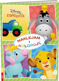 Disney maluch Naklejam i koloruję -  - książka