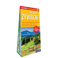 Beskid Żywiecki laminowany map&guide 2w1: przewodnik i mapa -  - książka