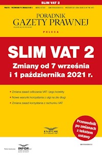 Slim VAT 2 Zmiany od 7 września i 1 października 2021 r. -  - książka