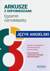Arkuszez odpowiedziami Egzamin ósmoklasisty 2024 Język angielski - Tracz Anna - książka