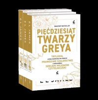 Pakiet - Pięćdziesiąt Twarzy Greya nowe wydanie - E L James - książka