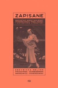 Zapisane - zbiorowa praca - książka