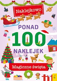 Ponad 100 naklejek Magiczna zima -  - książka