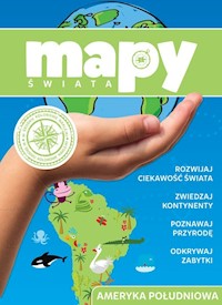 Mapy świata Ameryka Południowa - - książka