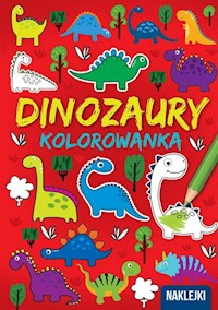 Kolorowanka A4  Dinozaury -  - książka
