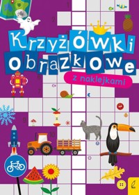 Krzyżówki obrazkowe z naklejkami -  - książka