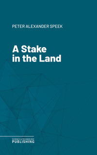A Stake in the Land - Peter Alexander Speek - ebook