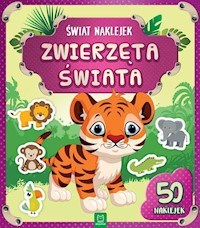 Świat naklejek Zwierzęta świata -  - książka
