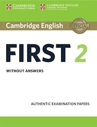 Cambridge English First 2 Student's Book without answers -  - książka