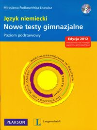 Język niemiecki Nowe testy gimnazjalne + CD Poziom podstawowy - Podkowińska-Lisowicz Mirosława - książka