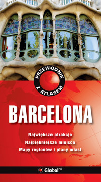 Przewodnik z atlasem Barcelona -  - książka