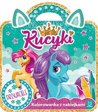 Kucyki Kolorowanka z naklejkami Przyjaciele -  - książka