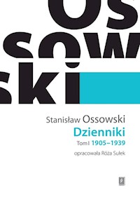 Dzienniki Tom I 1905-1939 - Ossowski Stanisław - książka