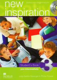 New Inspiration 3 student's book with CD - Garton-Sprenger Judy, Prowse Philip - książka