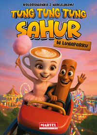 Tung Tung Sahur w lunaparku z naklejkami - Agata Niemirska - książka