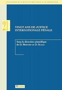 Vingt ans de justice internationale pénale - Diane Bernard - ebook