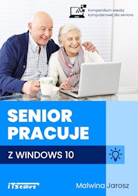 Senior pracuje z Windows 10 - Jarosz Malwina - ebook + książka