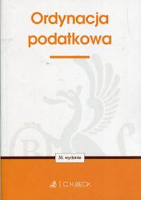 Ordynacja podatkowa -  - książka