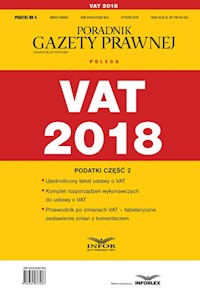 VAT 2018 Podatki Część 2 - - książka
