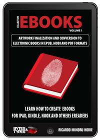 eBooks Collection - Artwork finalization and conversion to electronic books in ePub, Mobi and PDF - Ricardo Minoru Horie - ebook