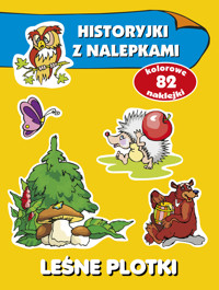 Leśne plotki. Historyjki z nalepkami - Wiśniewska Anna - książka