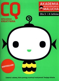 CQ-Inteligencja kreatywna dla 3-4 latków z poradami psychologa. -  - książka