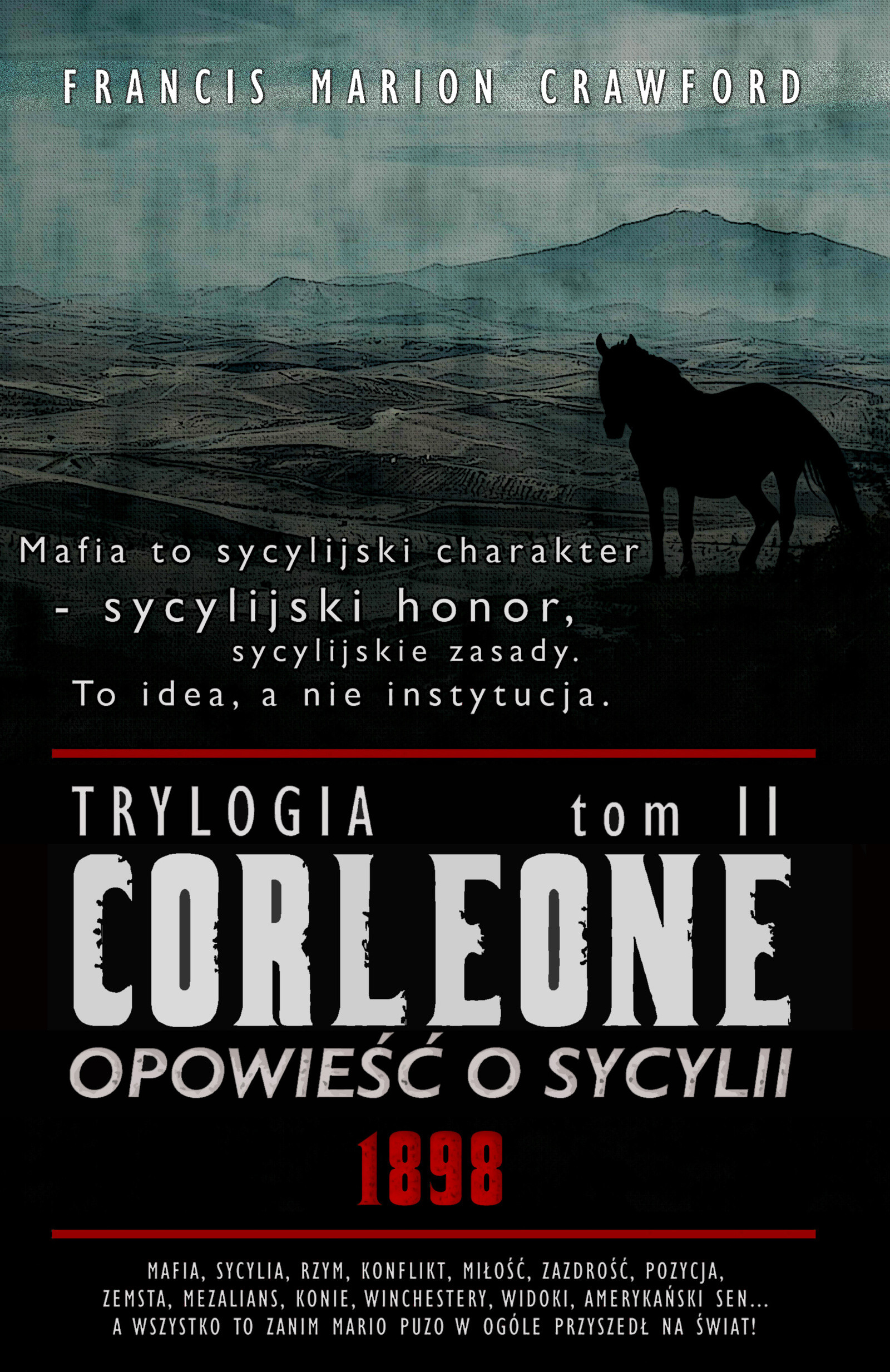 Okładka:CORLEONE: Opowieść o Sycylii, tom II [1898] 
