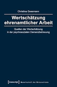 Wertschätzung ehrenamtlicher Arbeit - Christina Goesmann - ebook