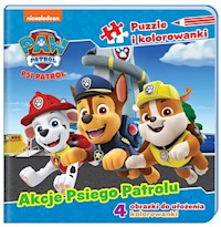 Psi Patrol Puzzle i kolorowanki Akcje Psiego Patrolu -  - książka