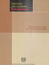 Experiencias sobre la propiedad temperatura - Rodolfo Acevedo Chávez - ebook