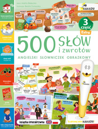500 słów i zwrotów EXTRA. Angielski słowniczek obrazkowy. Część 3 - Marta Bielecka - książka