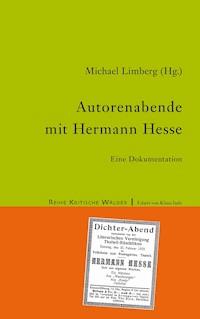 Autorenabende mit Hermann Hesse -  - ebook