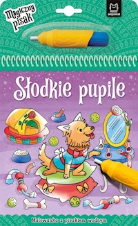 Słodkie pupile Malowanka z pisakiem wodnym -  - książka