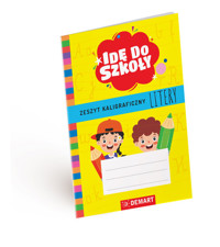 Idę do szkoły Zeszyt kaligraficzny Litery - Anna Borchard - książka