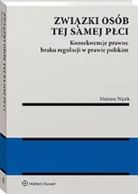 Związki osób tej samej płci - Wąsik Mateusz - książka