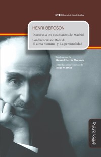 Discurso a los estudiantes de Madrid - Henri Bergson - ebook