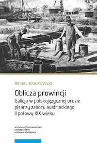Oblicza prowincji Galicja w polskojęzycznej prozie pisarzy zaboru austriackiego II połowy XIX wieku - Michał Krajkowski - książka
